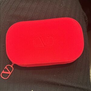 Valentino Scarlet Red cosmetic  Pouch